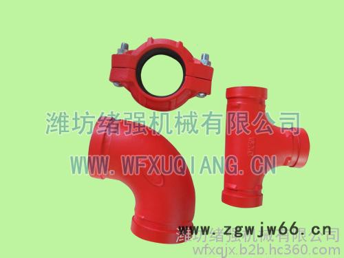 专业生产制造煤矿卡箍式管道快速接头 矿用快速接头沟槽式管卡 煤矿井下通风排水 巷道抢修管路快速接头-绪强机械**图4