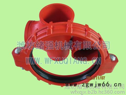 专业生产制造煤矿卡箍式管道快速接头 矿用快速接头沟槽式管卡 煤矿井下通风排水 巷道抢修管路快速接头-绪强机械**图6