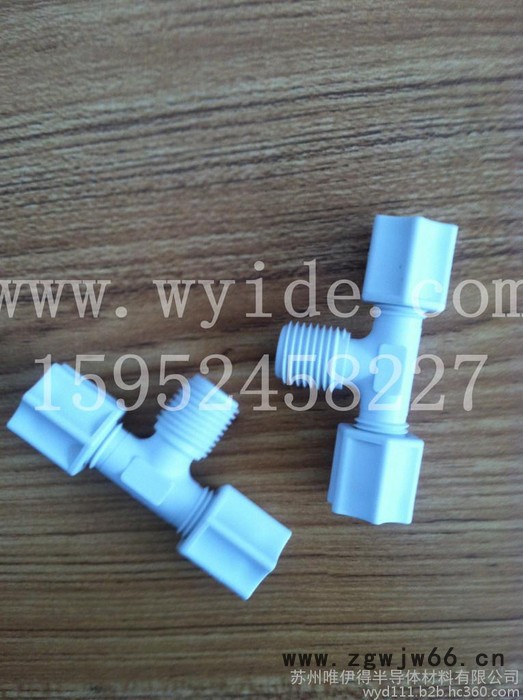 液压元件/PP卡套接头/6mm-1/4NPT-6mm三通接头/异径三通图8