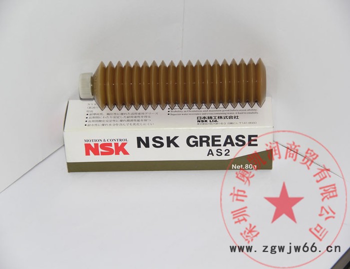 日本NSK AS2重负荷抗腐蚀精密直线滑轨滚珠高粘度耐负载的润滑脂图3