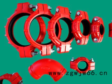 其他紧固件/连接件/潍坊绪强机械 专业打造各种压力的矿用沟槽式柔性快速管接头/卡箍卡兰图2