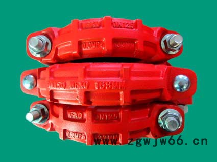 其他紧固件/连接件/潍坊绪强机械 专业打造各种压力的矿用沟槽式柔性快速管接头/卡箍卡兰图3