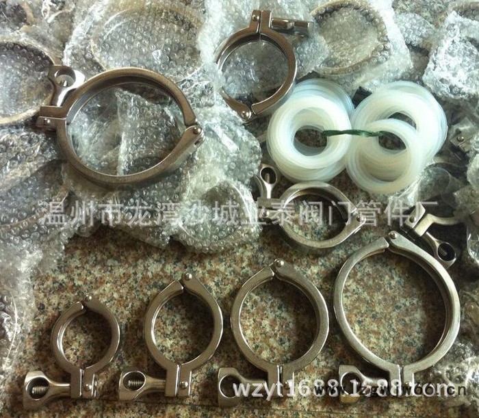 供应温州业泰业泰--卡箍蝶阀卫生级不锈钢快装蝶阀图2