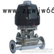 上海捍畅卡箍气动隔膜阀 常开式316L ****供应图2