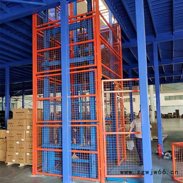 钜鹏升降机厂家专注 液压升降机 升降平台 升降货梯 货物举升机 纯进口液压元件图2