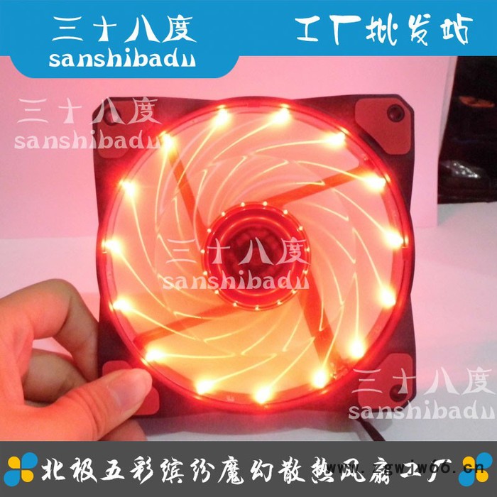 广东厂家直供LED灯具风扇、滚珠静音型，散热风扇 质量保证图7