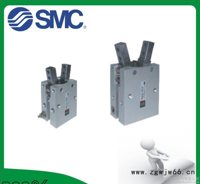 直销SMC气缸MHC2-40D支点型双动 气动元件气爪手指气图3