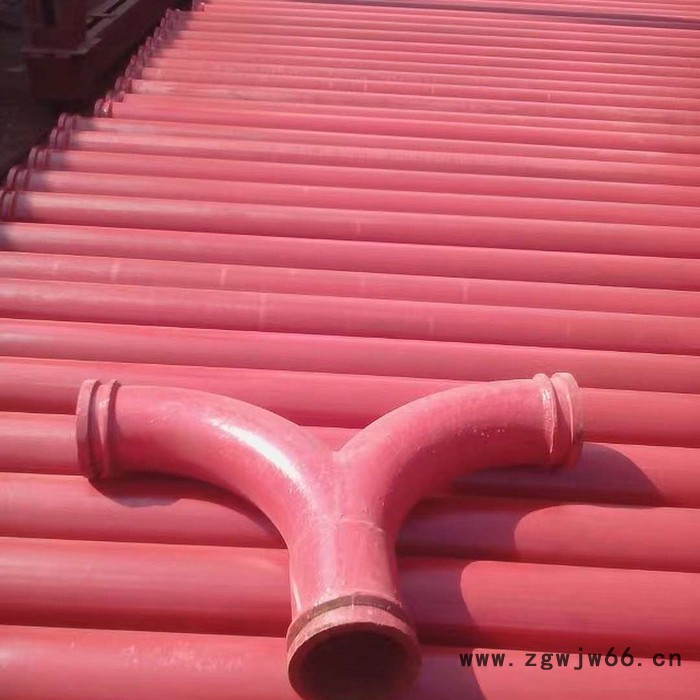**手动电动布料机中联 三一双层耐磨泵管3米泵管低压泵管管卡 机械高压直管 耐磨管沟槽卡箍厂家量大供应 耐磨管图5