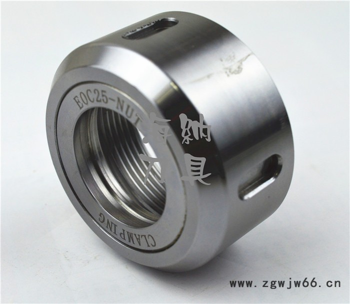 海纳高品质CNC刀柄螺帽OZ25重切削专用螺帽EOC25滚珠图3