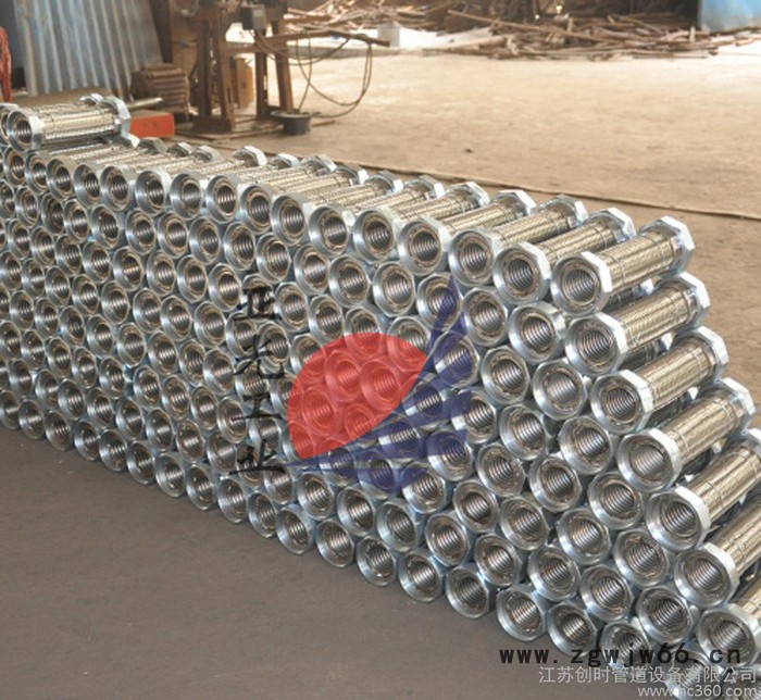 专业配套生产沟槽卡箍连接消防管道专用耐溶剂不锈钢金属软管图2