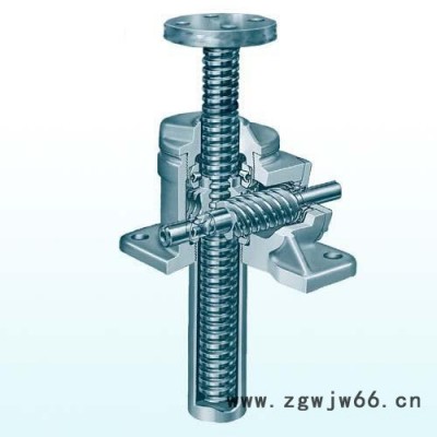 德州拓勃精密机械有限公司专业生产 SJB(SJB)300滚珠丝杆螺旋升降机|手摇升降机|丝杆升降机