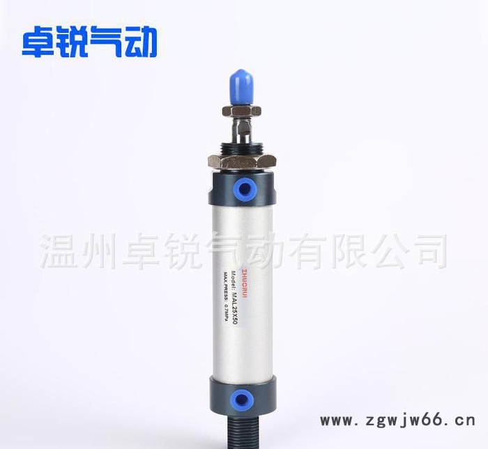 气动元件 MAL25X50迷你 气缸 不锈钢 气缸  操作简图2
