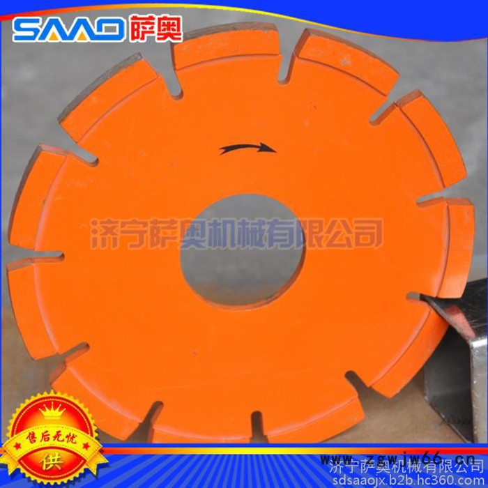 修沥青路面用的开槽机 做路面养护用的小型开槽机 万向轮手推开槽机图4