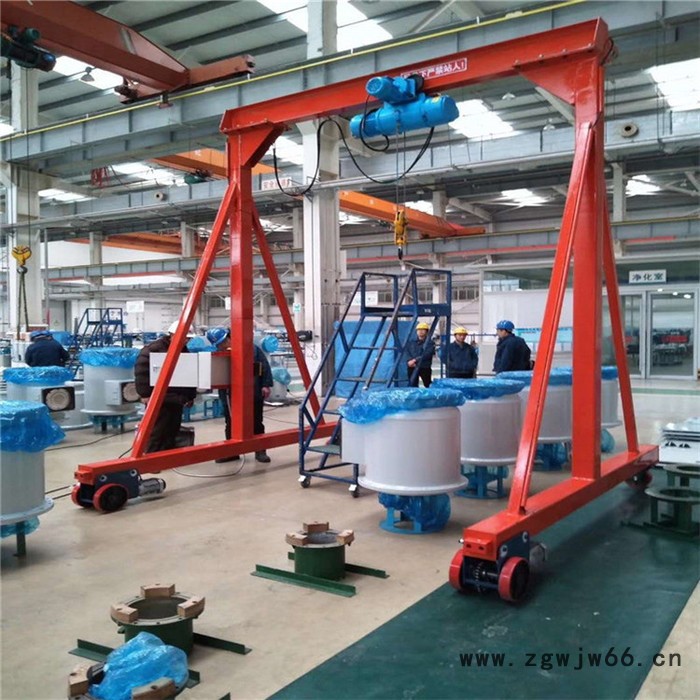 手推式龙门架 万向轮结构紧凑 电动移动式龙门架图6