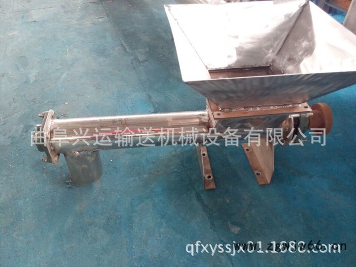 干粉螺旋输送机 万向轮移动式螺旋提升机 07图2