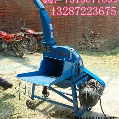 中小型家用农作物秸秆铡草机 切草机 碎草机 万向轮的铡草机