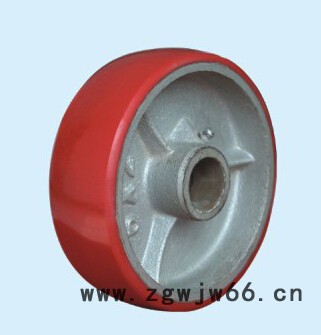 厂家供应直销6寸浇注重型铁芯聚氨酯万向轮 超耐磨高弹力,厂家重型PU脚轮,铁芯聚氨酯脚轮,超重型聚氨酯脚轮万向轮图4