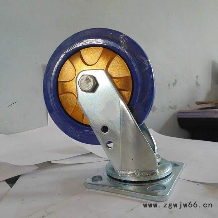 厚铭  厂家** 工业橡胶脚轮  工业轮 刹车脚轮 工业万向轮  工业静音耐磨脚轮 工业脚轮图4
