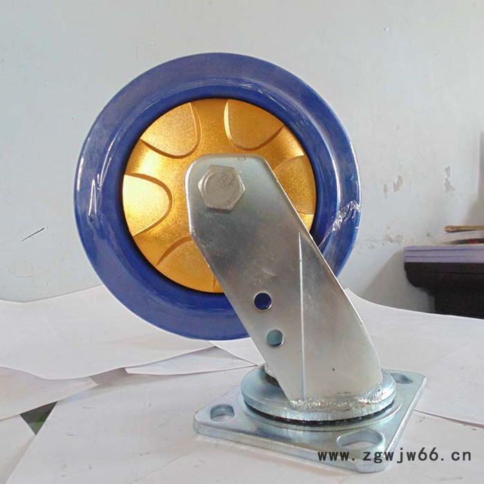 厚铭  厂家** 工业橡胶脚轮  工业轮 刹车脚轮 工业万向轮  工业静音耐磨脚轮 工业脚轮图3