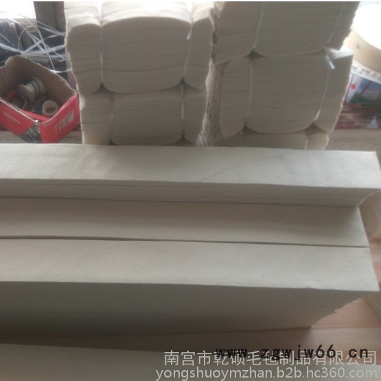 厂家直批 松软毛毡 松软羊毛毡 环保过滤材料毛毡防震、防尘、密封、吸油毛毡图6