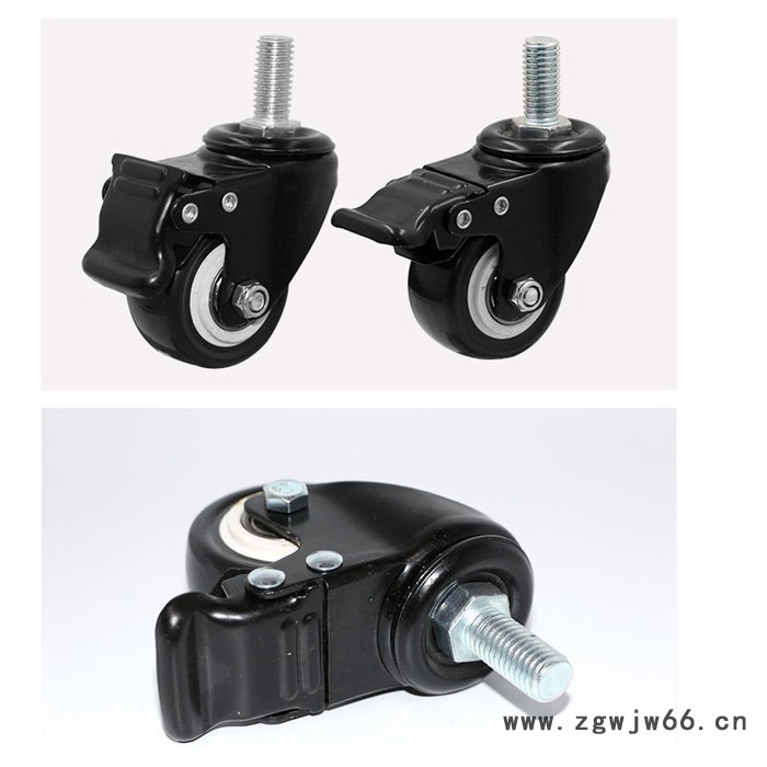脚轮厂家 丝杆1.5寸 2寸 固定轮 刹车轮 万向轮图5