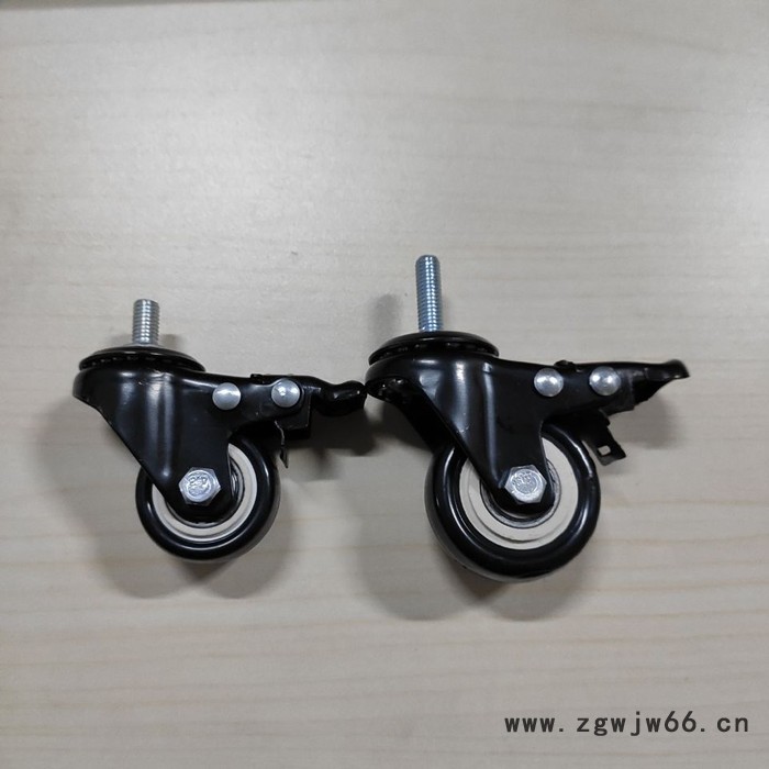 脚轮厂家 丝杆1.5寸 2寸 固定轮 刹车轮 万向轮图2