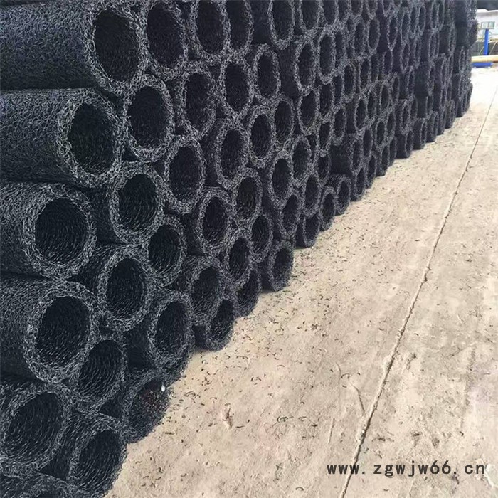 供应隧道排水塑料盲沟 污水处理过滤材料排水塑料盲沟
