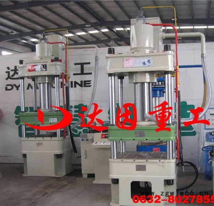yd32 200t三梁四柱液压机 万向轮转向器专用液压机 四柱三梁图3