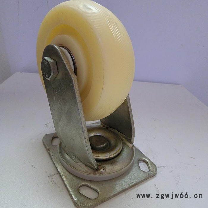 直销**尼龙轮万向脚轮 尼龙万向轮厂家图3