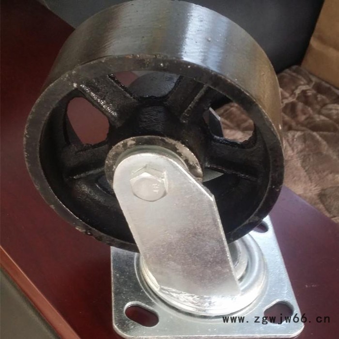 工厂直销 工业铸铁万向轮 全铁轮 脚轮厂家图4