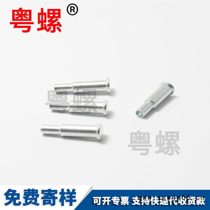 配件圆头双层钉半空心铆钉 万向轮台阶钉箱包脚轮铆钉 11X33图3