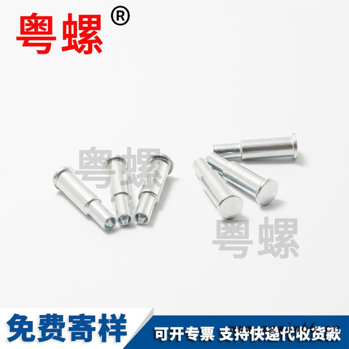万向轮台阶钉箱包脚轮铆钉 配件圆头双层钉半空心铆钉 11X33图5