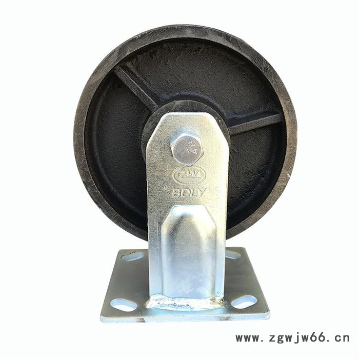 衡水脚轮厂家 全铁万向轮 全铁定向轮厂家 铸铁轮价格图2
