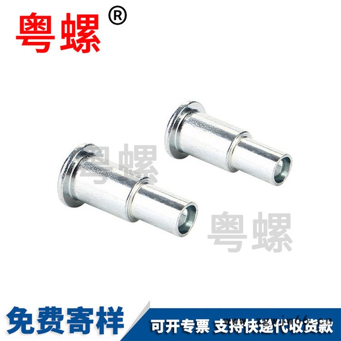 手动半空心台阶紧固镀锌 台阶钉箱包万向轮双层钉免工具调节螺钉图4