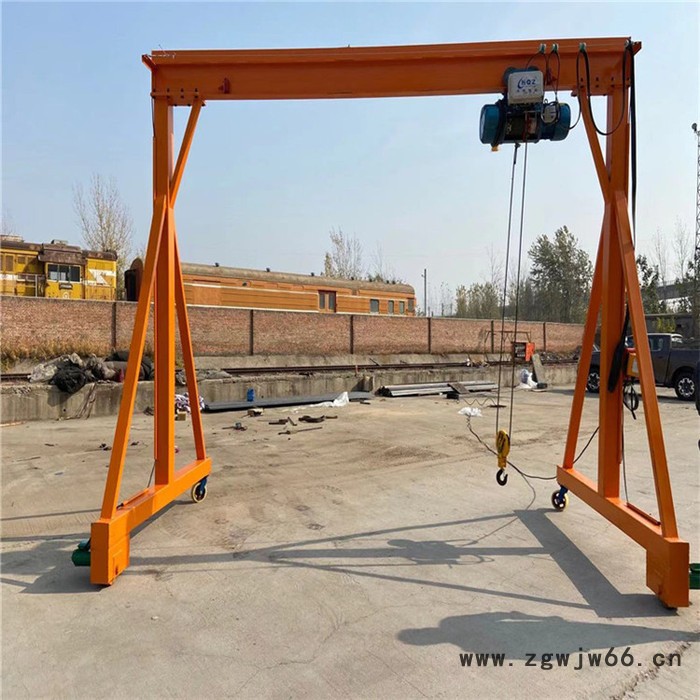 支持定制龙门架 万向轮结构紧凑 简易龙门架图4