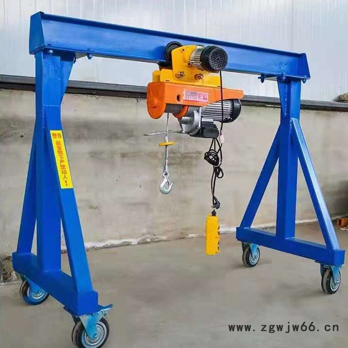 支持定制龙门架 万向轮结构紧凑 简易龙门架图3