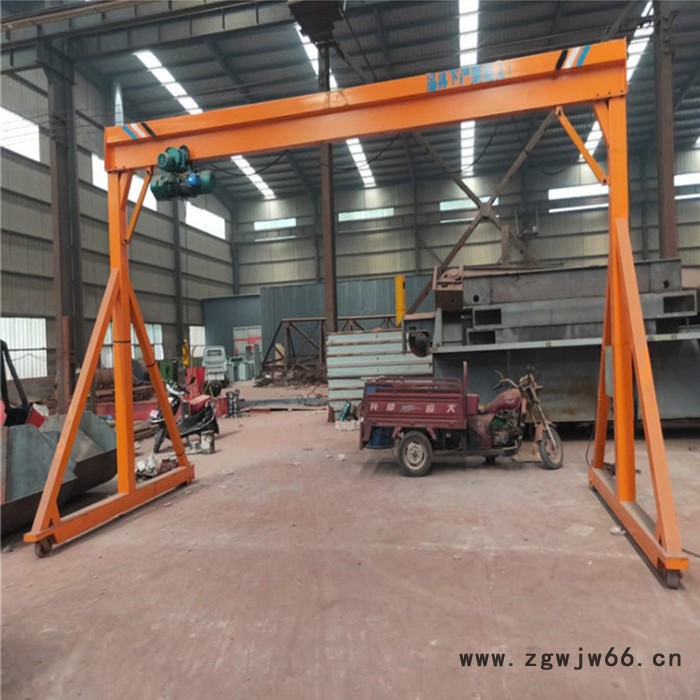 长期定制单梁龙门架 万向轮结构紧凑 移动龙门架图4