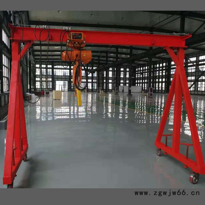 加工出售万向轮龙门架  结构新颖美观  简易手推移动龙门架图6