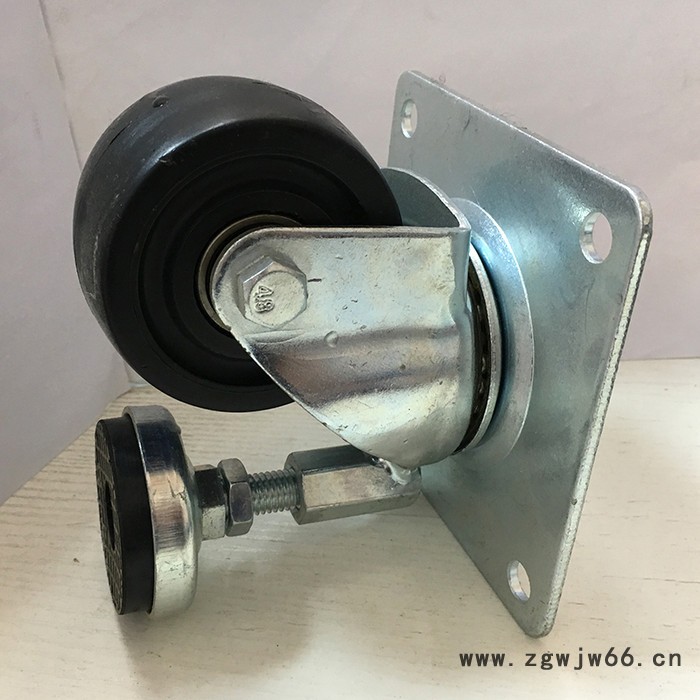 胜鹏万向轮 2.5寸低重心调节平底万向轮厂家图6