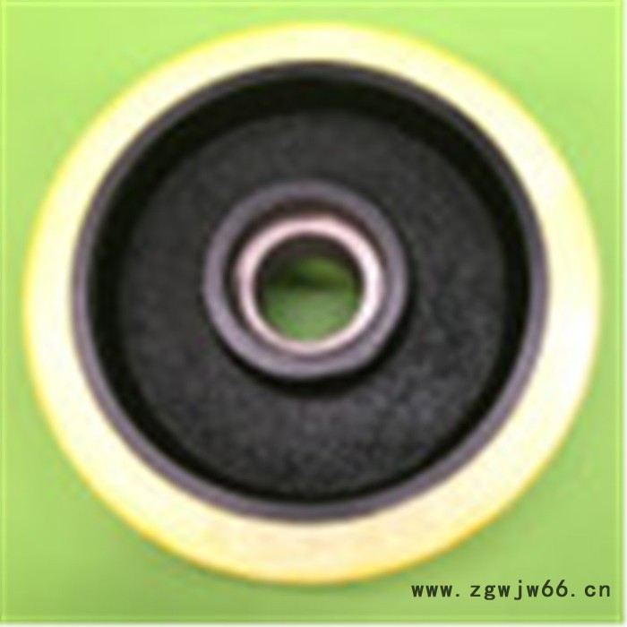 承重万向轮  耐磨胶轮压配轮 现货供应 骄杨图5