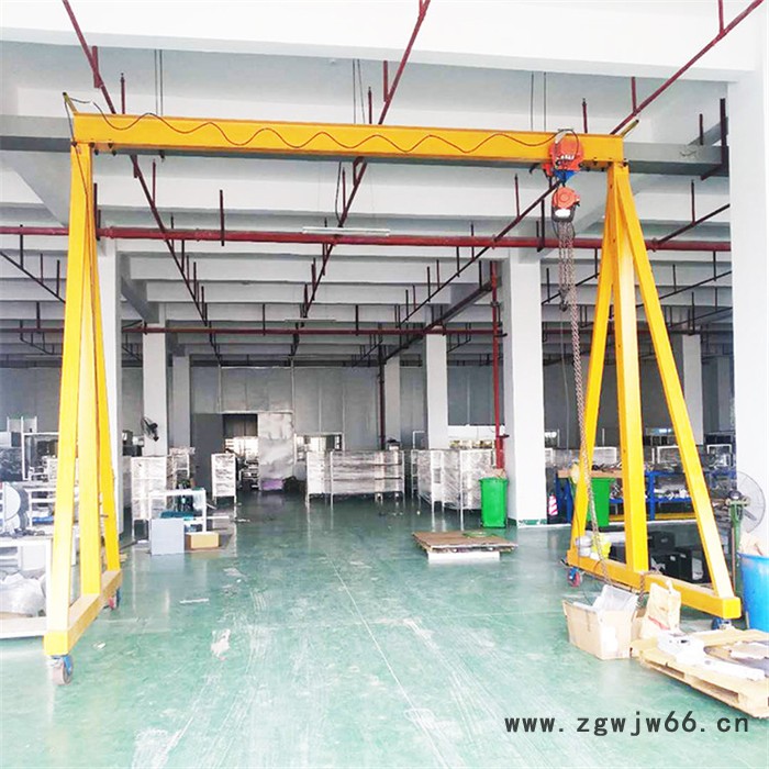 加工定制可移动万向轮龙门架 安装简单图4