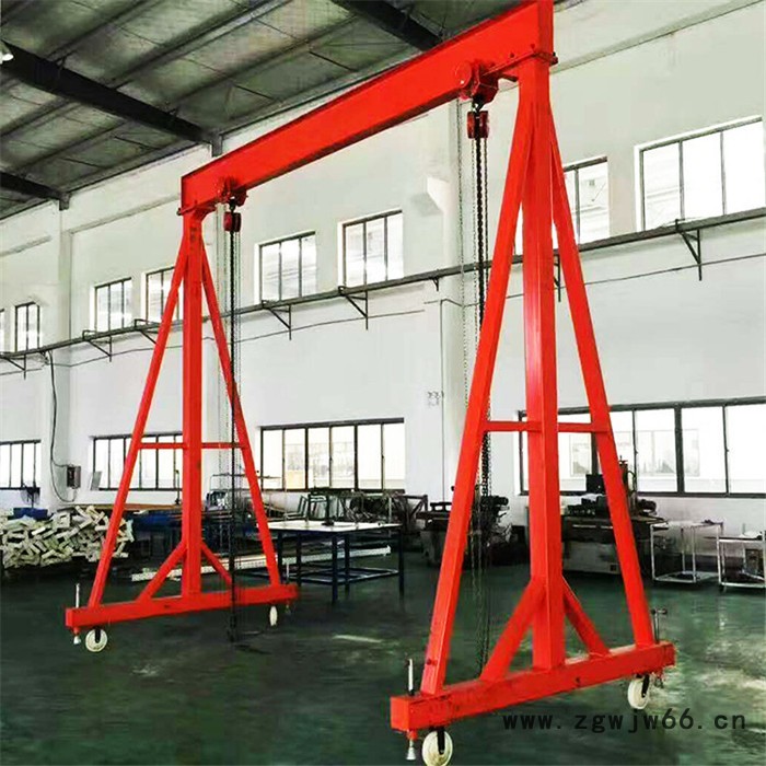 加工定制可移动万向轮龙门架 安装简单图5