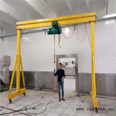 加工定制可移动万向轮龙门架 安装简单