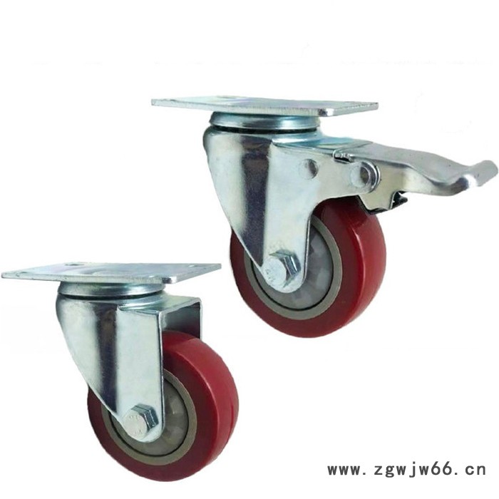 中型脚轮 单轴 PVC脚轮 3寸 固定 万向轮 4寸 5寸 刹车轮 脚轮厂家 欢迎咨询图5