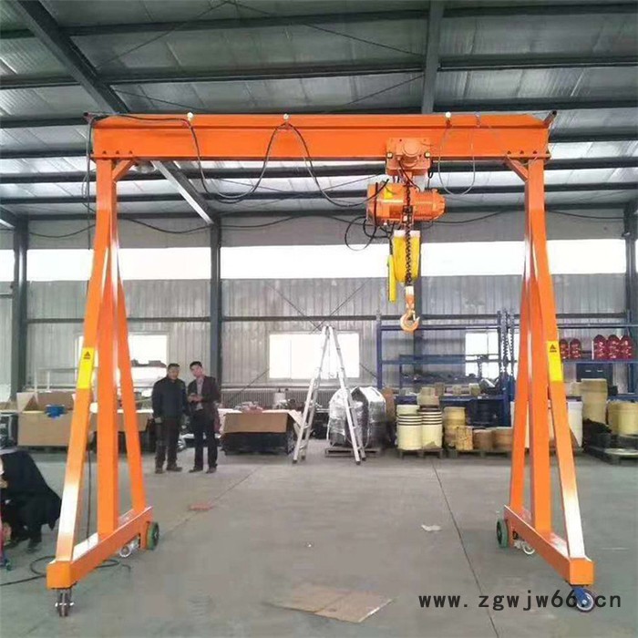 生产定制简易龙门架 车间工地用手推无轨万向轮龙门架图6