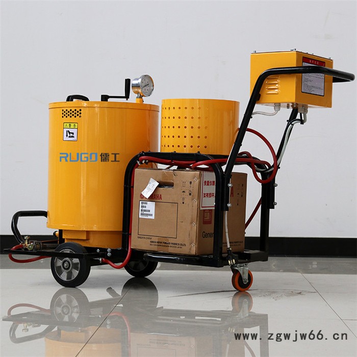 儒工 RG-180 沥青灌缝机道路修补 手推式沥青灌缝机 马路伸缩缝补缝机带万向轮图3
