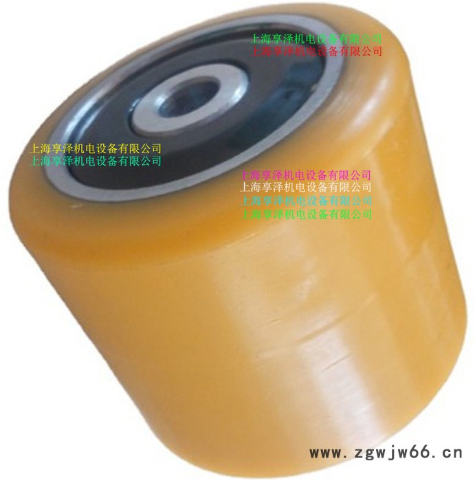 BT前轮承重轮子85*75 丰田电动地牛载重轮聚氨酯包胶轮 橡皮轮胎滚轮 脚轮/万向轮图6