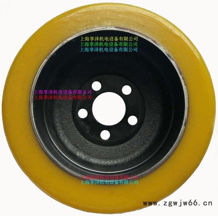 BT前轮承重轮子85*75 丰田电动地牛载重轮聚氨酯包胶轮 橡皮轮胎滚轮 脚轮/万向轮