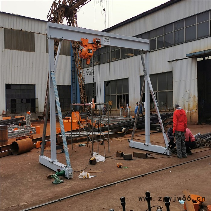 1吨龙门架 可升降 室内外轻型0.5吨万向轮龙门架图5