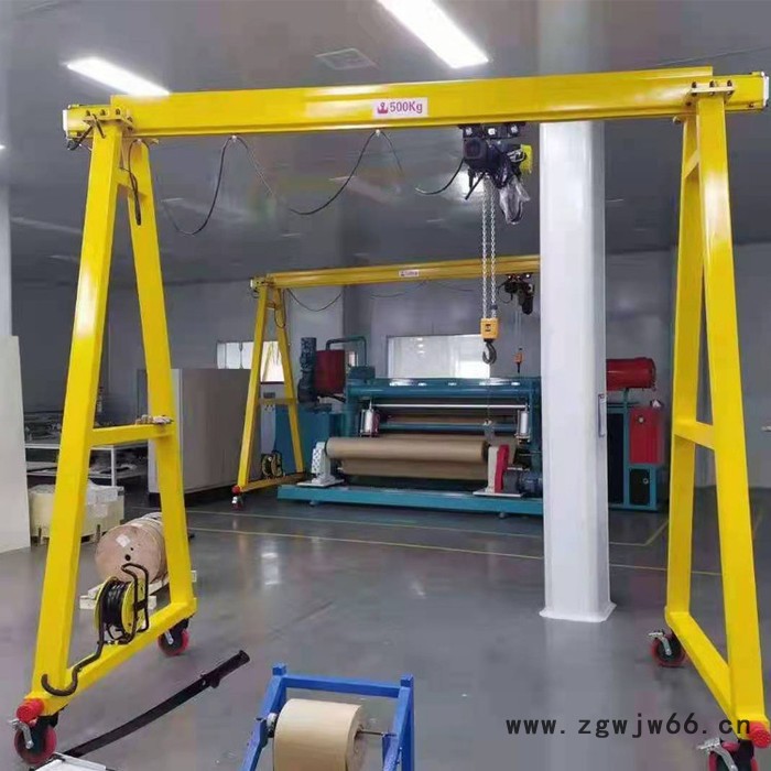 厂家生产定做可拆卸式龙门架 3吨5吨万向轮小型升降电动龙门架图5